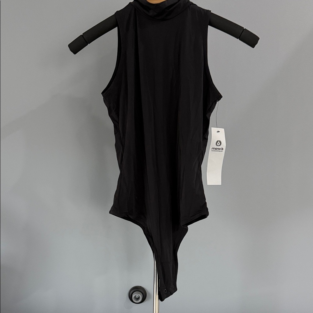 Mono B Classic Black Bodysuit
